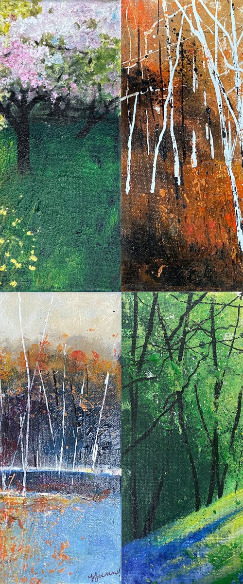 Seasonal scenes by Teresa Tanner