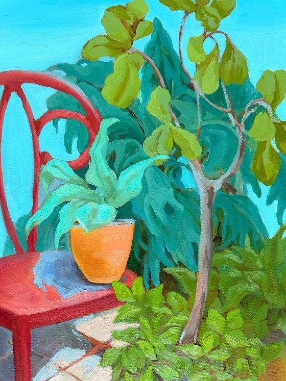Red chair
