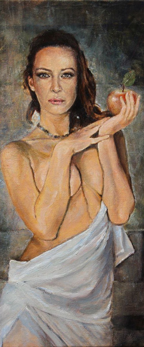 (Girl with) An Apple by Darko Topalski