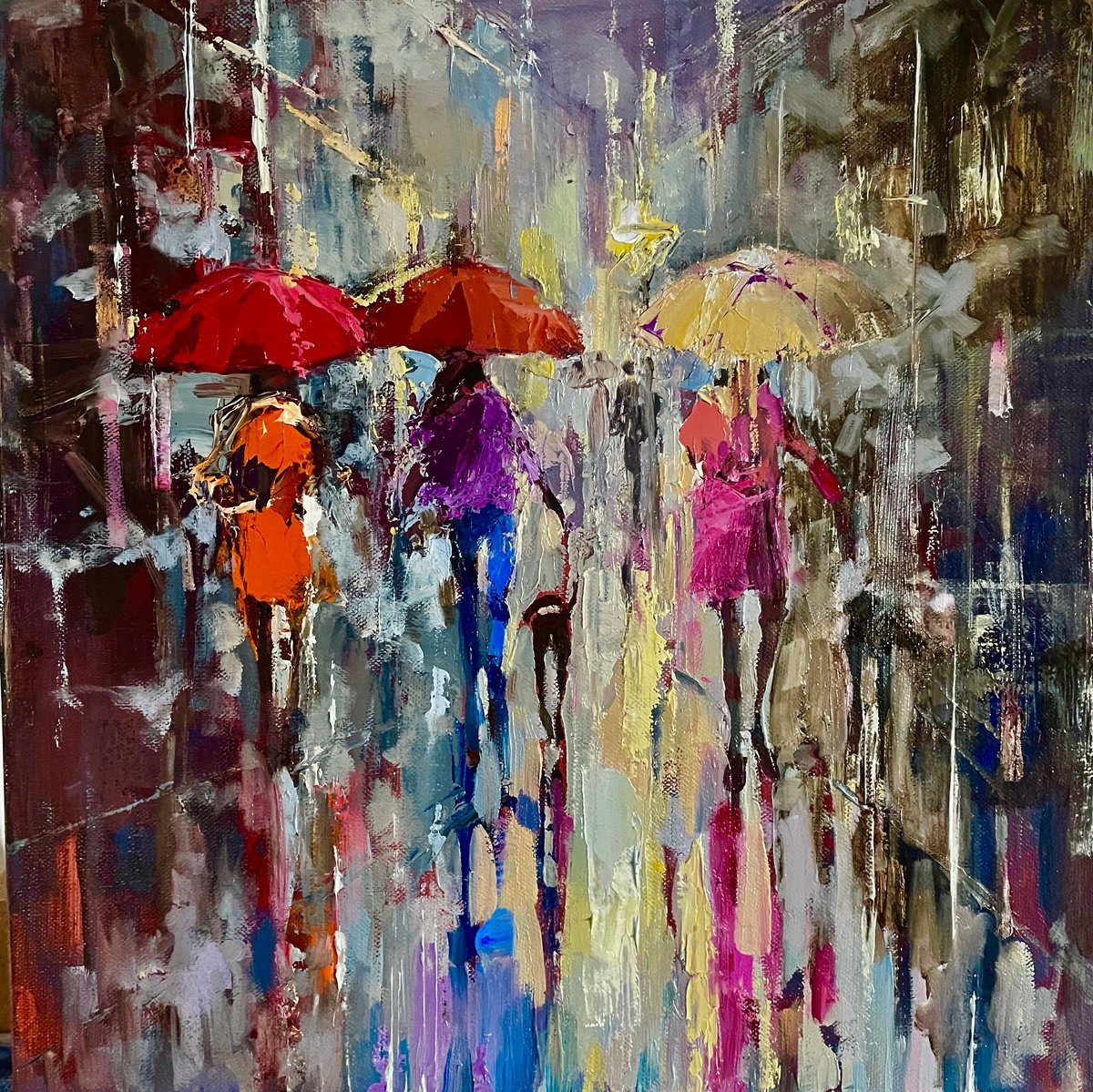 The Quiet Pulse By Ewa Czarniecka, 16 X 16, Artwork For Sale On Artfinder