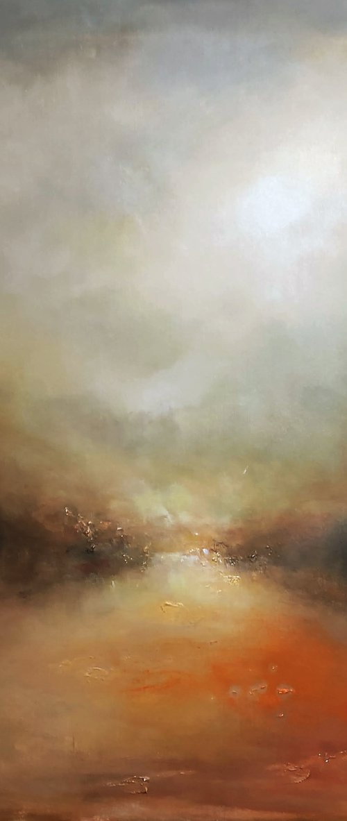 Grace light 32x32 in by Vishalandra Dakur