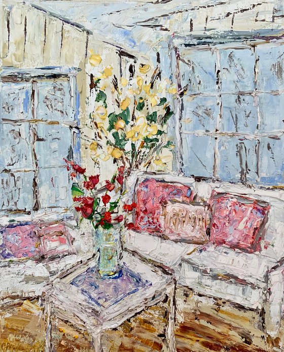 Summer living room