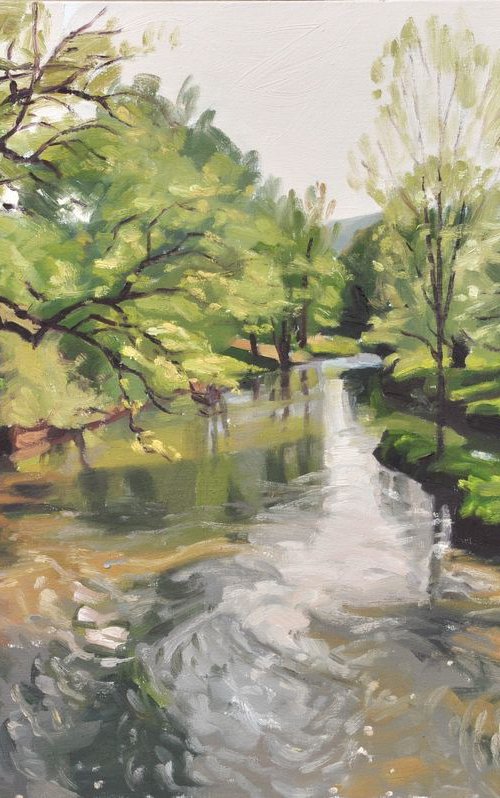 May 11, Saint Victor sur Ouche, morning light by ANNE BAUDEQUIN