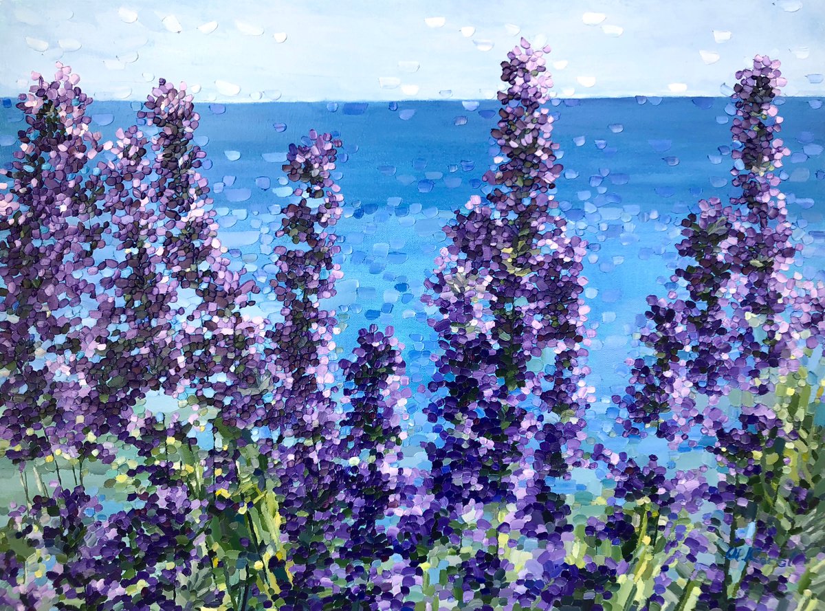 Lavender breeze by Ulyana Korol