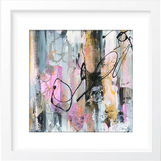 Illuminations #1 - Framed and ready to hang - original abstract painting