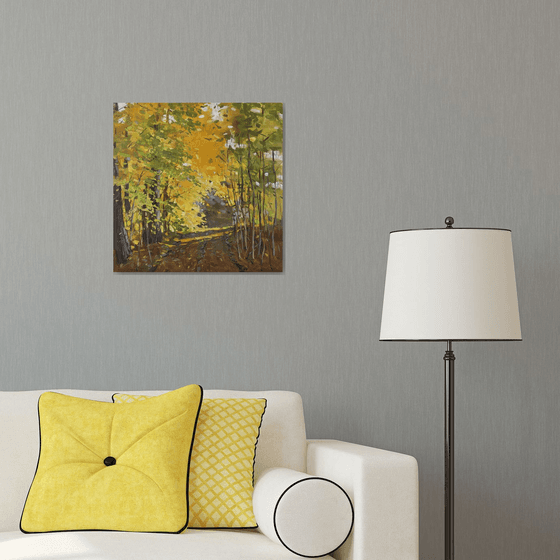 Autumn Forest Landscape