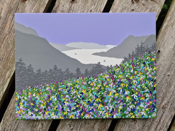 Spring flowers above Glenridding, The Lake District