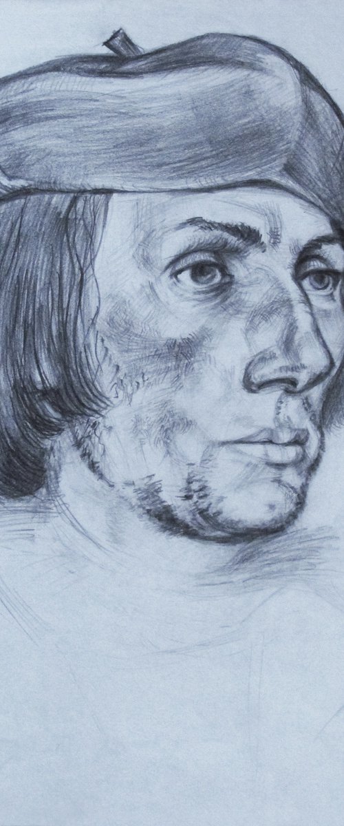 Copy of artwork of Holbein by Kateryna Bortsova