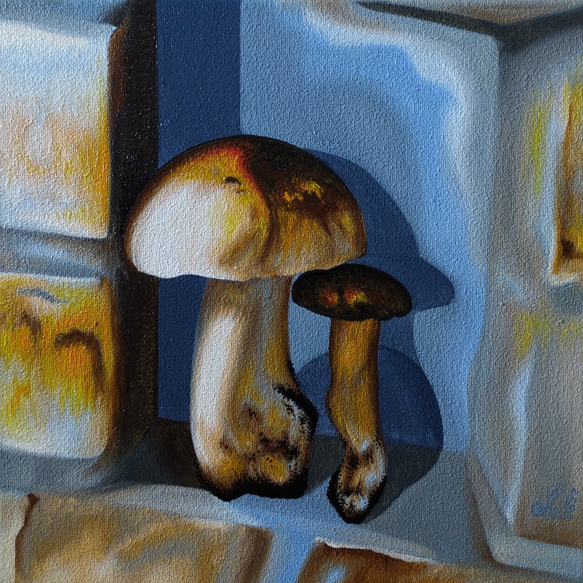 Mushrooms by Anna Shabalova
