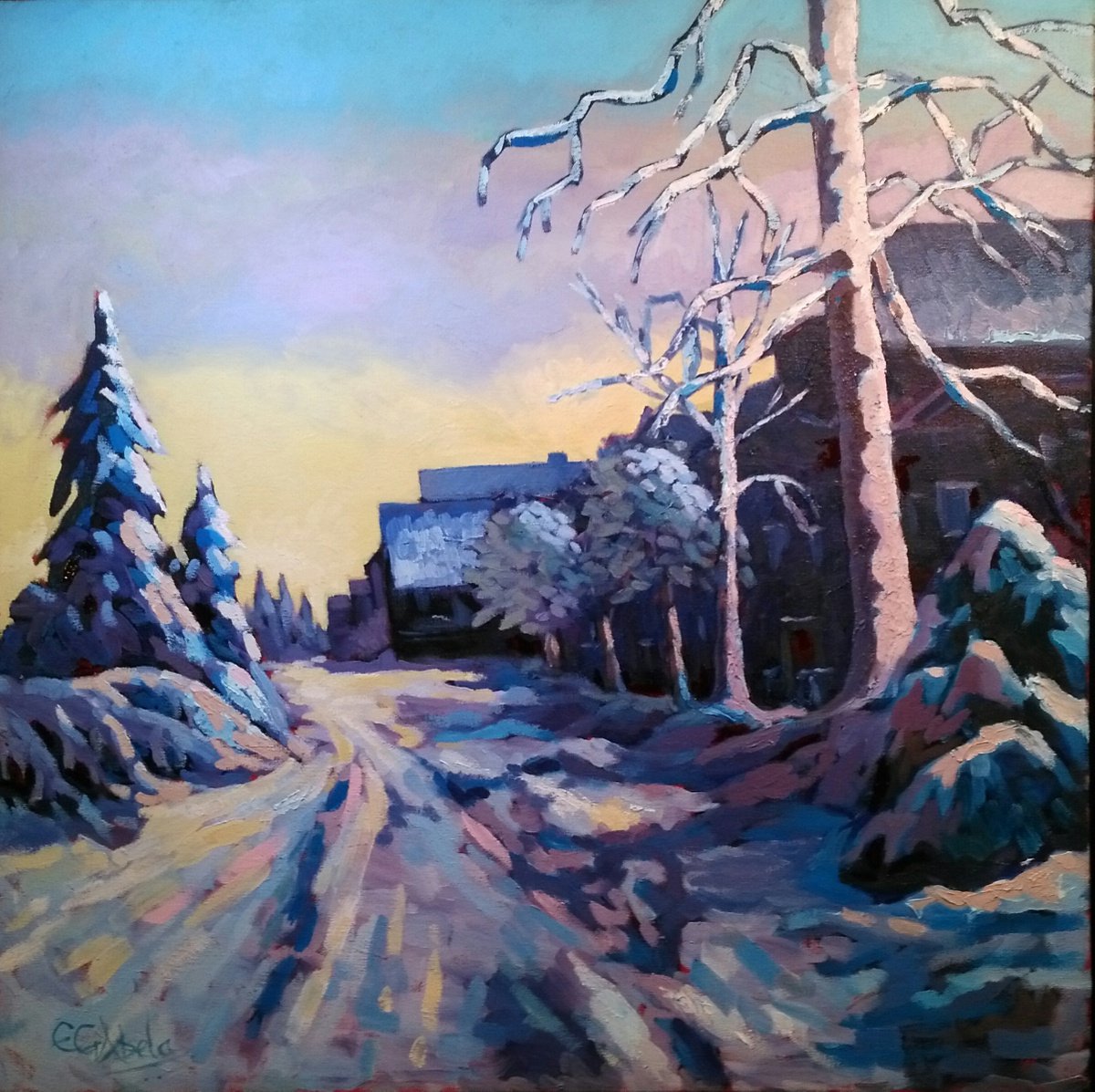 After The Storm By Edward Abela, 30 X 30, Artwork For Sale On Artfinder