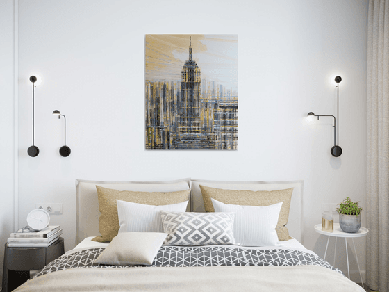 New York - The Empire State Building In Neutral Colours