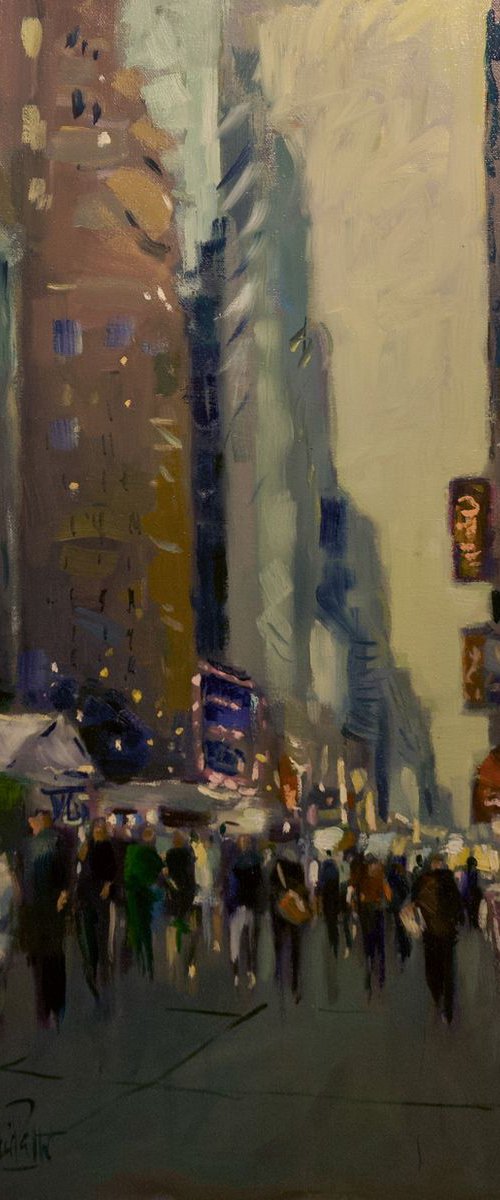 Theatre Area NYC by Andre Pallat