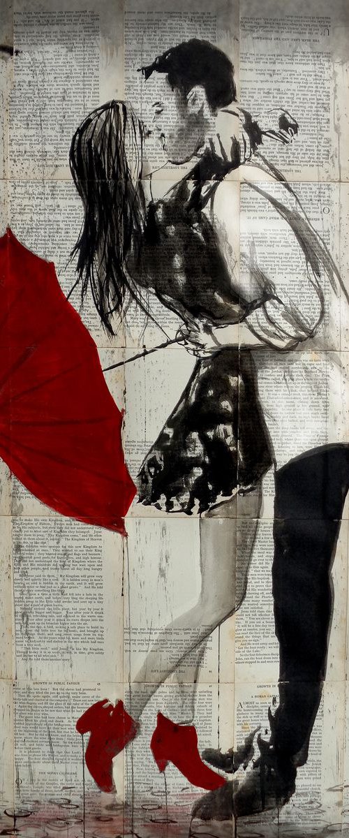 NEVER MIND THE RAIN by Loui Jover