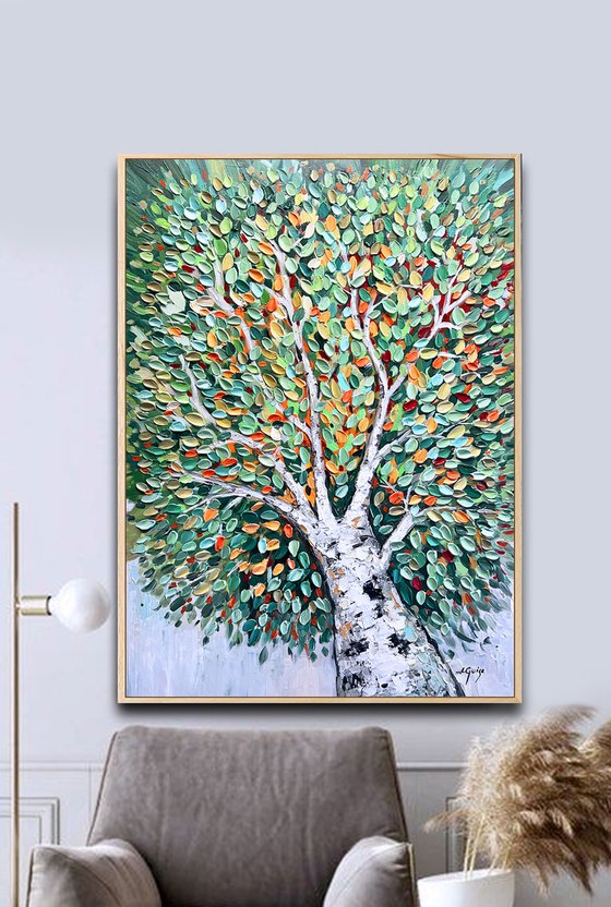 Golden Green Tree