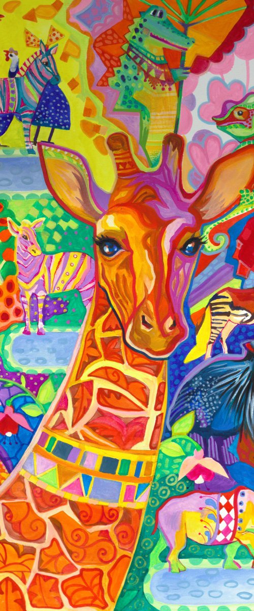 Giraffe by Oxana Zaika