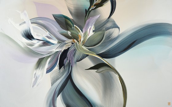 Magnolia Drift Diptych