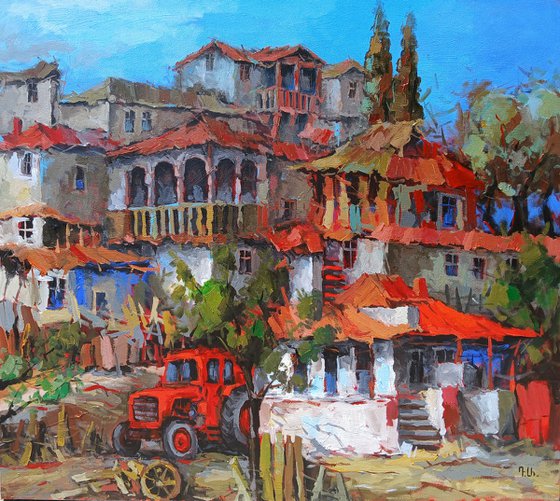 Red-Tiled Village