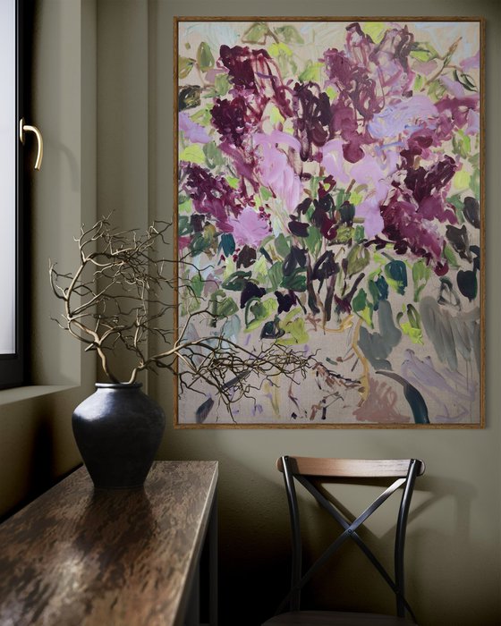 Lilac for happy memories.