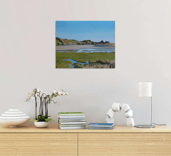 The Marsh at Pennard Pill (Three Cliffs Bay, Gower)