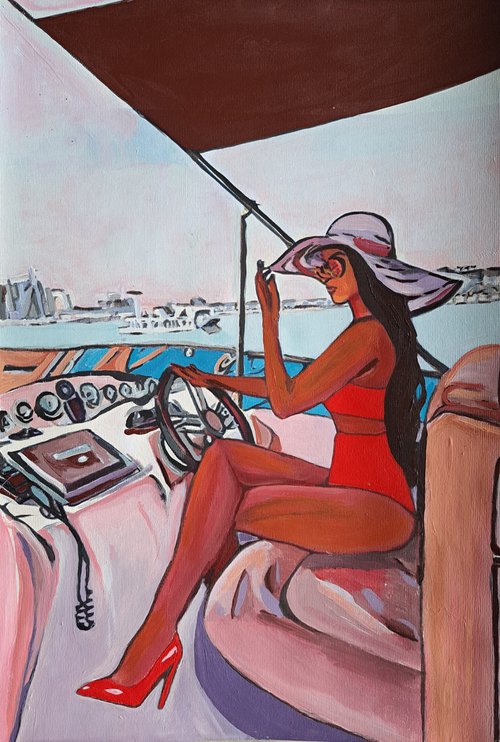"Summer day on a yacht" by Sanja Jancic