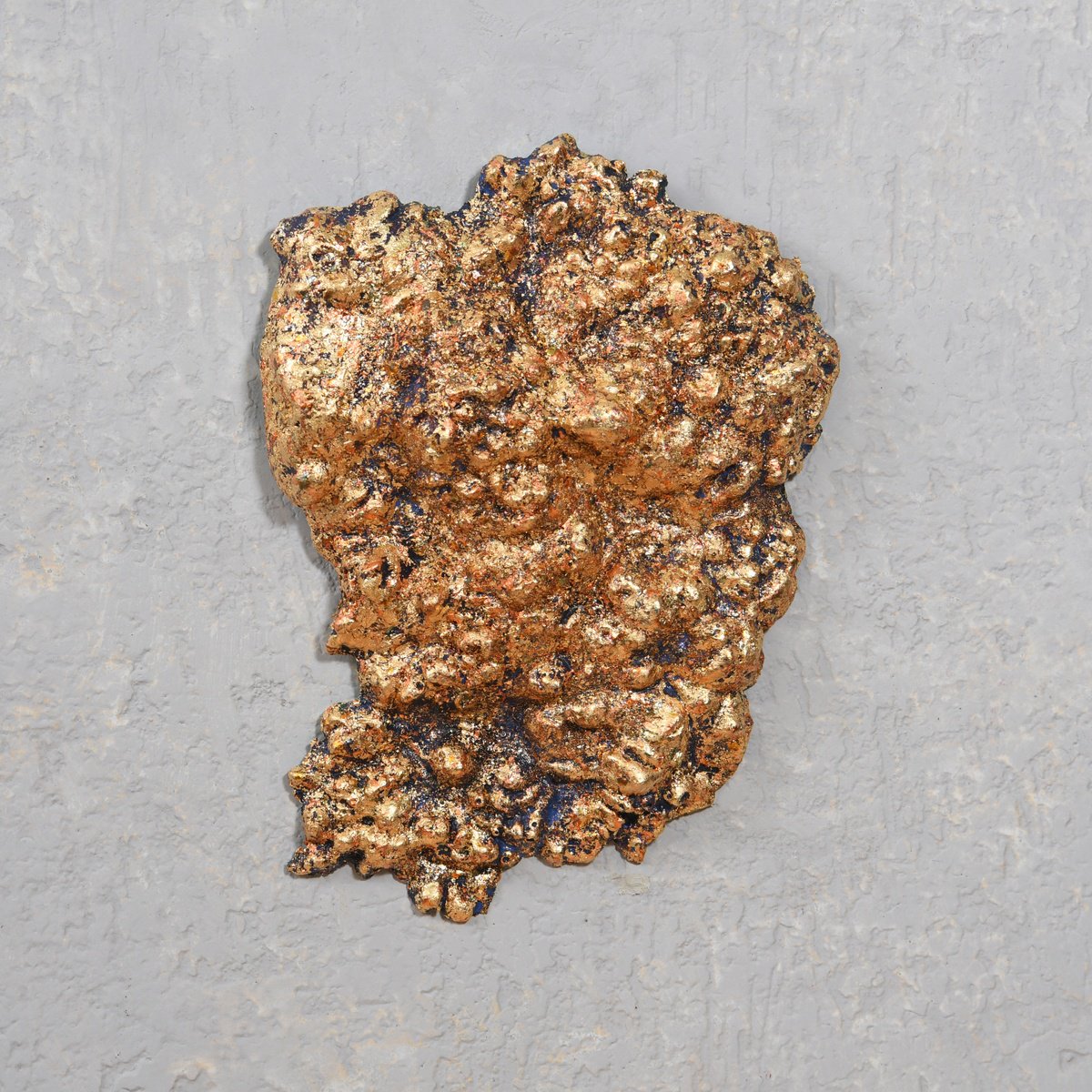 Organic Abstract Sculpture By Philip Hearsey, 8 X 11", Cascade, Original Artwork