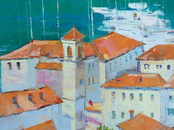 " Red roofs of Montenegro "