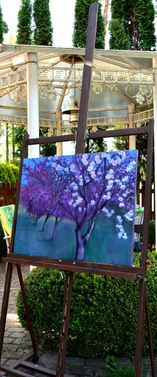 Spring in the garden by Elena Lukina