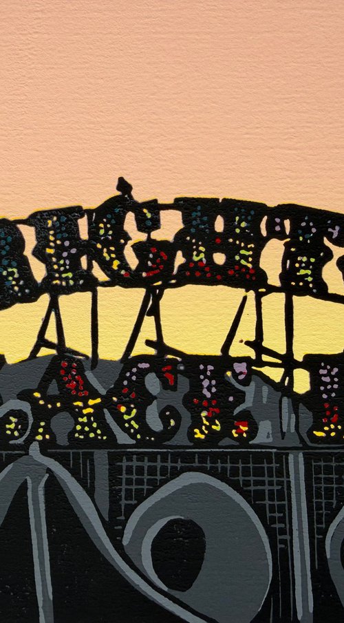 Brighton Pier Lights (vi) by Kirstie Dedman