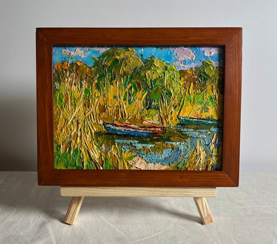 Boats on the shore