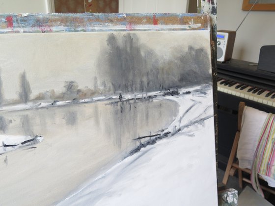 Winter by the Ouse