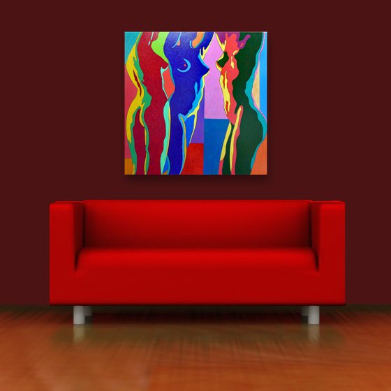 THREE NUDES DANCE ii