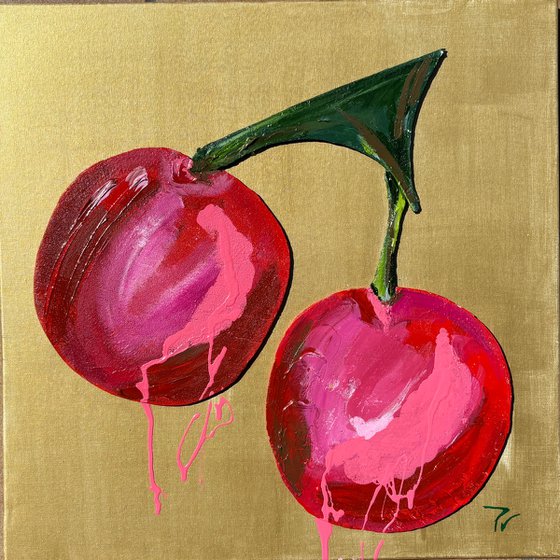 CHERRIES AND GOLD