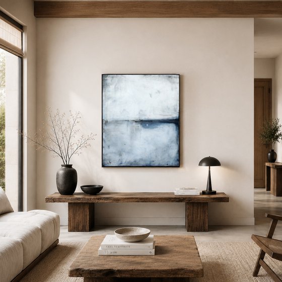 White with cobalt I