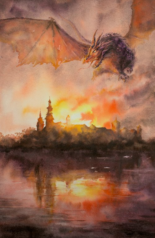 Dragon of Wawel Hill by Eve Mazur