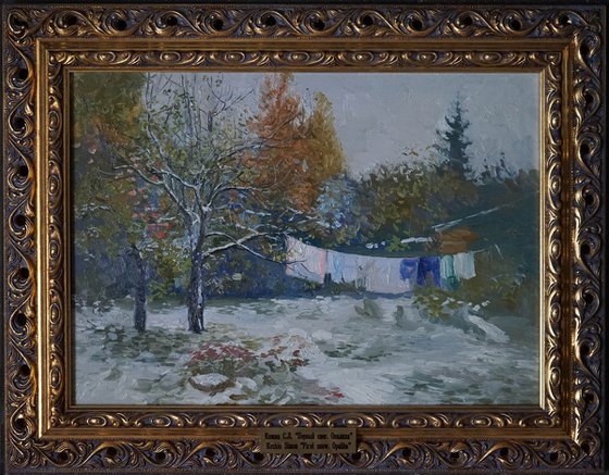 Opalikha. First snow