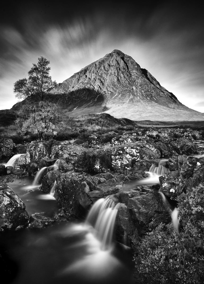 Photorealistic Landscape Photograph By Stephen Hodgetts Photography, 17 X 12", Buachaille Etive Mor, Original Artwork