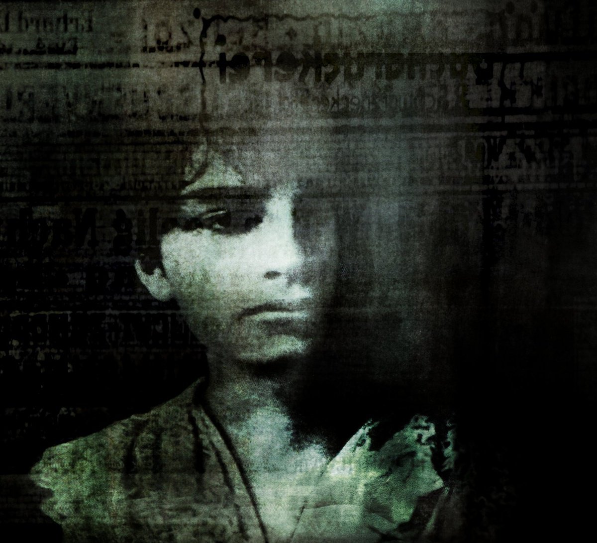 Surrealistic Portrait Photograph By Philippe Berthier, 26 X 24", Au-Deli? Du Mur............, Original Artwork