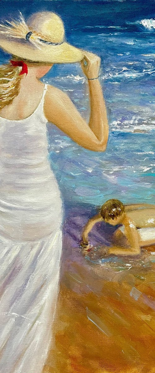 Shorelines of joy by Cristina Mihailescu