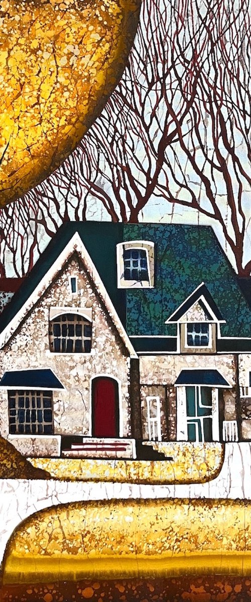 Houses and Trees by Julia Ismambetova