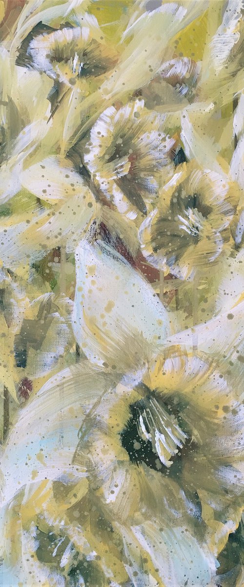 All My Sunrises With You – Daffodils By HSIN LIN by HSIN LIN