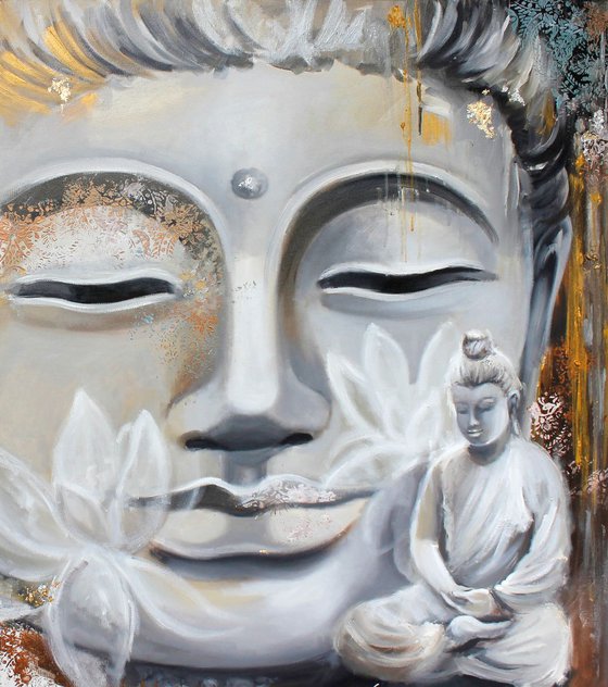 Silver Buddha