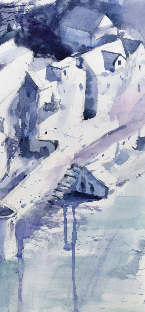 BLaca, Island of Brač by Goran Žigolić Watercolors