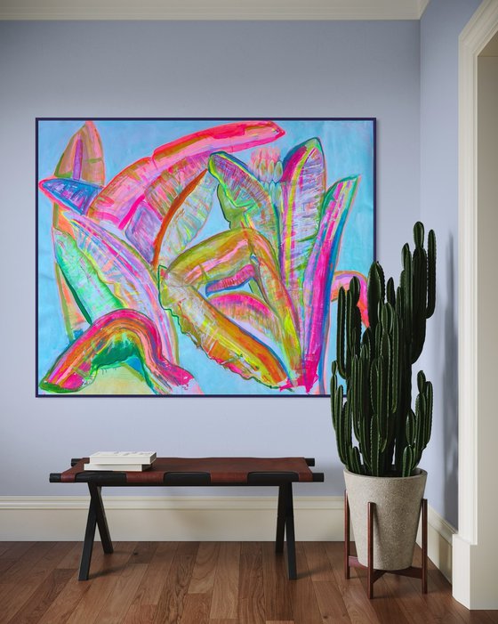 ‘Banana Leaves Sway’