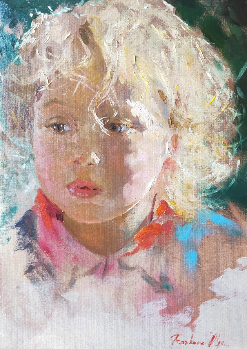 Blonde girl by Olga Tsarkova by Olga Tsarkova