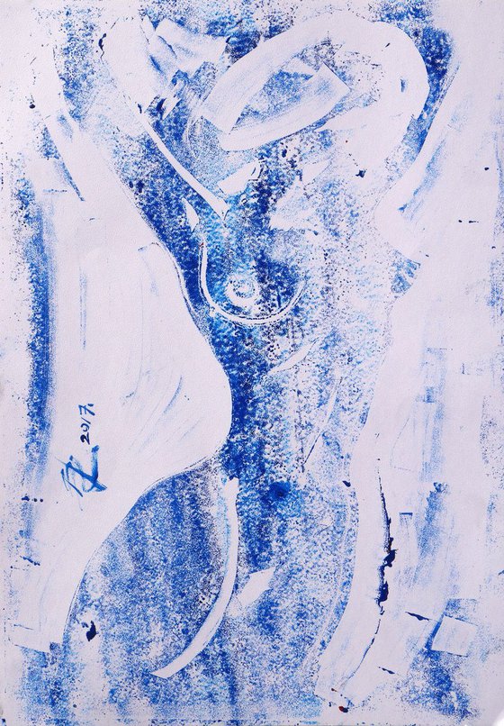 Nude monotype # 2