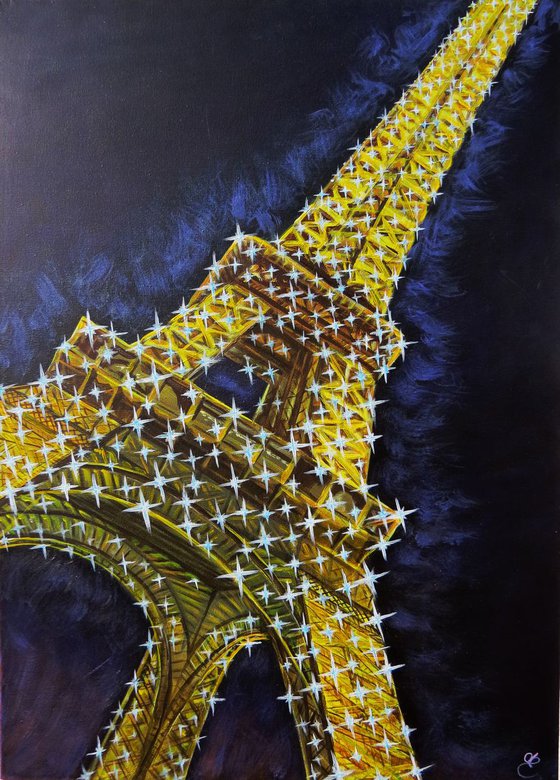 Glare of the Tower Eiffel, 50*70