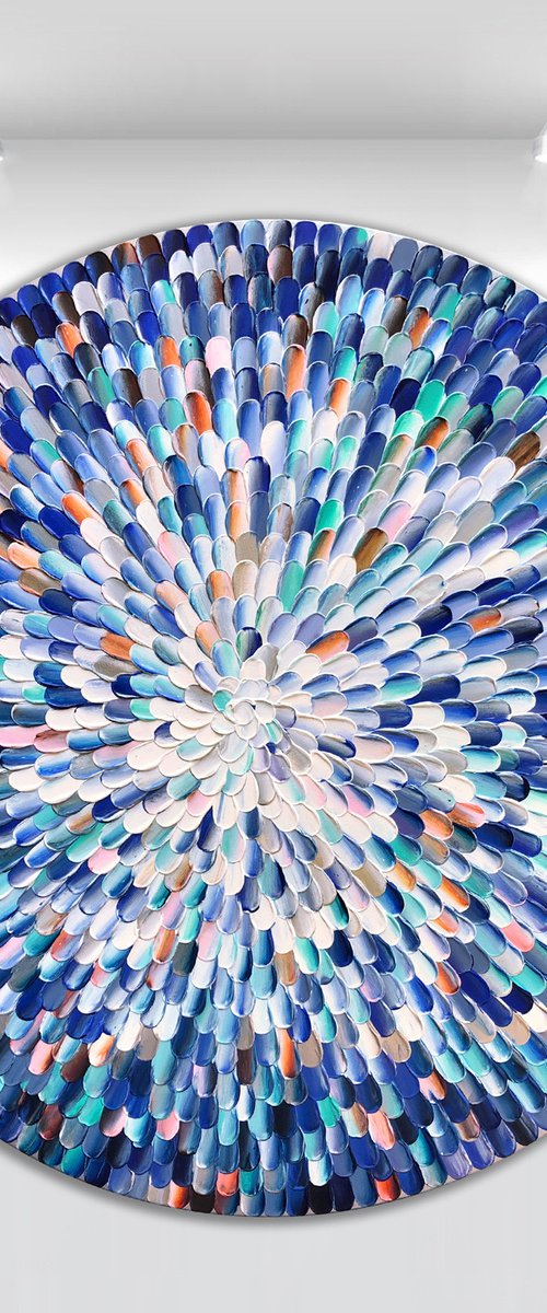 'Nix orbis VII' - 30x30” by Tatiana Georgieva