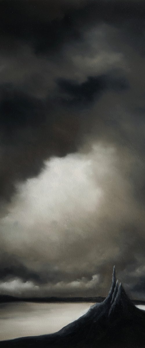 Dark Sky, The Old Man Of Storr, Skye by Rolf Marriott