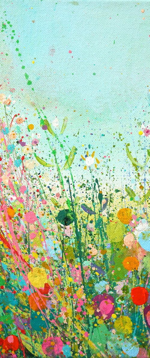 Spring cascade by Sandy Dooley