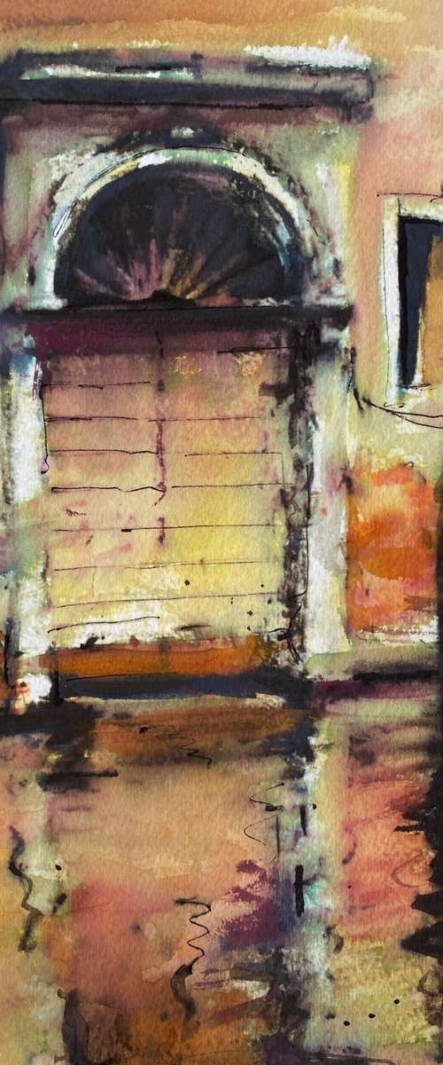 Venetian doorway 2 by Teresa Tanner